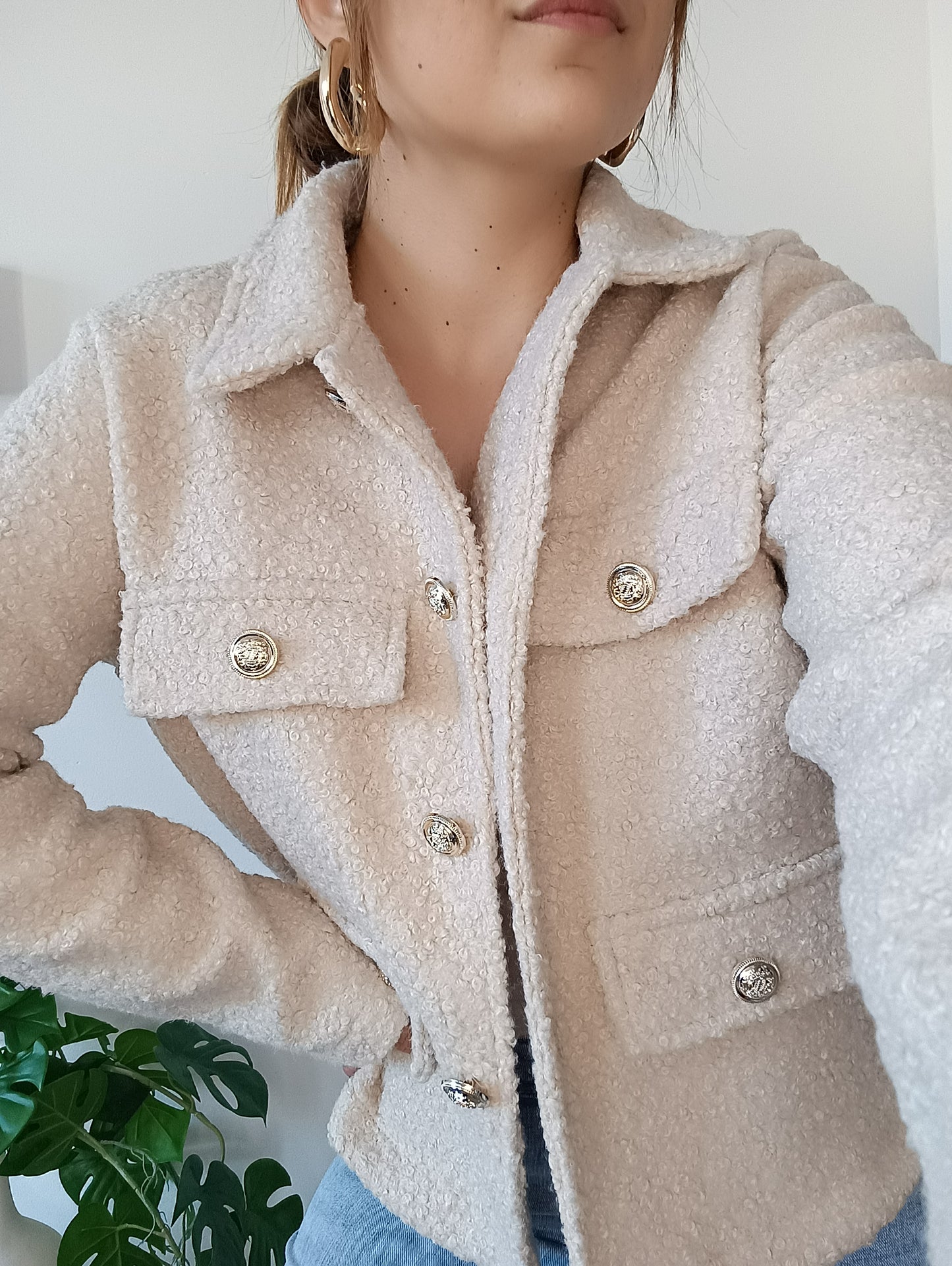 VESTE EMMA - BEIGE